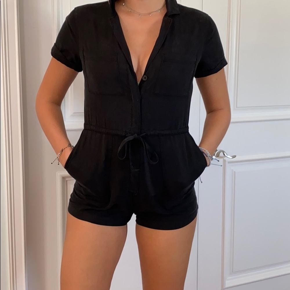 Abercrombie and Fitch black romper